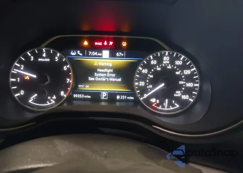 2020 Nissan Maxima Sl Xtronic Cvt z USA, uszkodzony, nr VIN 1N4AA6DV4LC360715